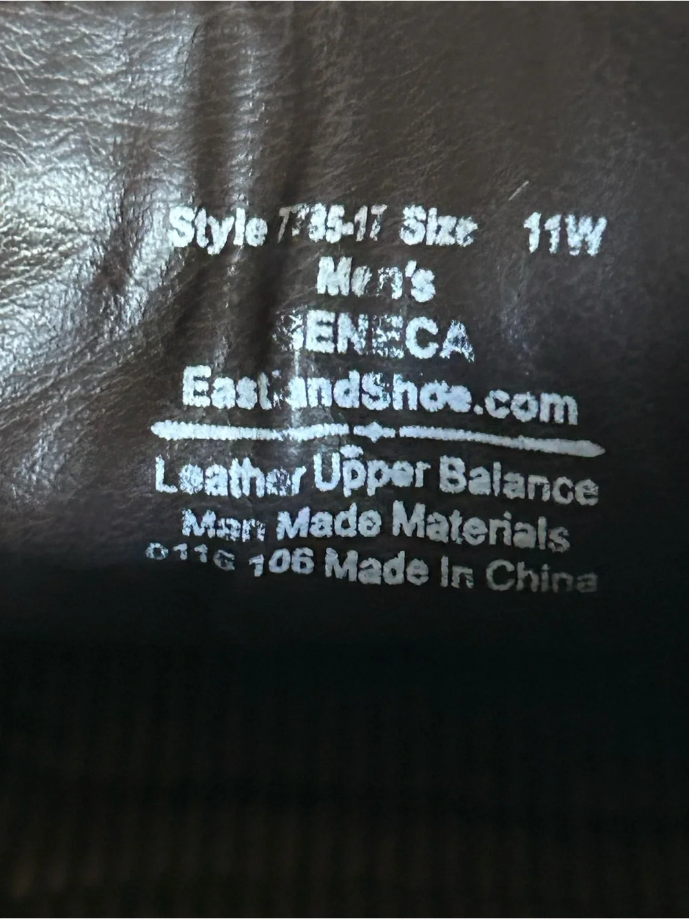 Eastland Seneca Brown Leather Chukka Boot Men's Size 11W Gorpcore Preppy